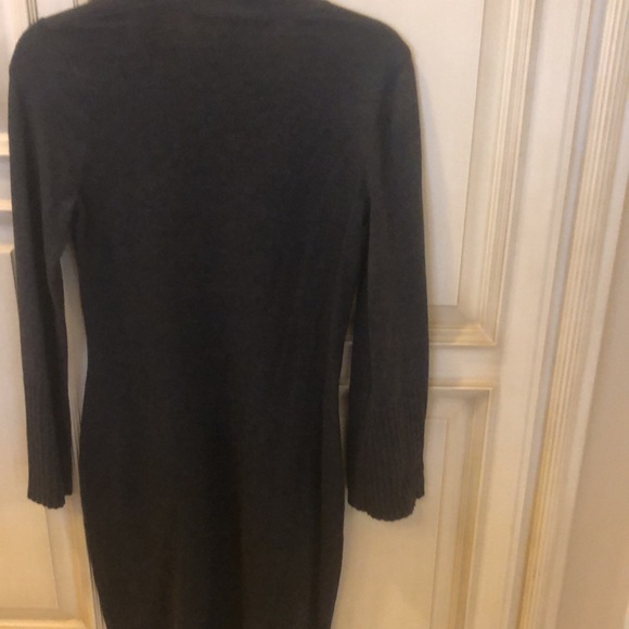 Gray sweater dress size small - Picture 4 of 5